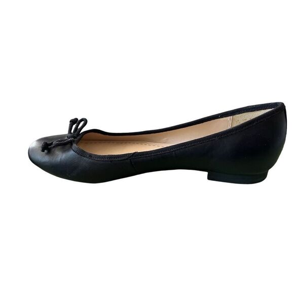 Clarks Black Flats with Bow Detail - Picture 5 of 6